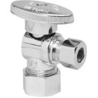 MTN MT403NL-SB  5/8X3/8 ANG STP SBROval Handle Angle Valve 5/8 O.D 1/2 Comp