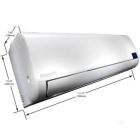 Utica MWHA18D0 18000 BTU/Hr, 208 to 230 VAC, 60 Hz, 1-Phase, 16 SEER, 8 HSPF, R410A, Multi-Zone, Ductless, DC Inverter Split System, Air Handler Indoor Unit