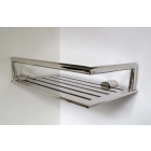 Frost Design N1938 Nova2 Shower Corner Shelf In Brushed