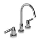 Davinci AF319-0100 BEL1100APC Bel Fiore Three Hole Lever Handles Pop Up Lavatory Faucet in Polished Chrome