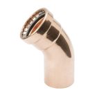 Mueller PF 03363 2 1/2" Press Fitting X P Street Elbow 45° 