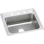 Elkay PSR25224 Celebrity Stainless Steel 25" x 22" x 7-1/2", Single Bowl Drop-in Sink
