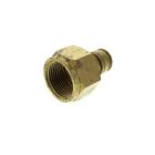Uponor Q4576375 Wirsbo ProPEX Brass Female Threaded Adapter, 5/8" PEX x 3/4" NPT