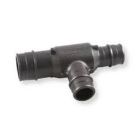 Uponor Q4751511 Wirsbo ProPEX EP Reducing Tee, 1-1/2" PEX x 1" PEX x 1" PEX