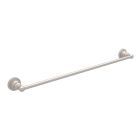 Rohl ROT1/24STN Acqui Italian Bath Wall Mount 24" Single Towel Bar in Satin Nickel