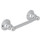 Rohl ROT18APC Acqui Italian Bath Wall Mount Single Spring Loaded Toilet Paper Holder in Polished Chrome