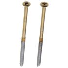 Delta RP12630PB Screws -2 - Extra Long - Escutcheon Trim In Polished Brass