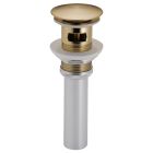 Brizo RP72414GL Push Button Pop-Up With Overflow In Luxe Gold
