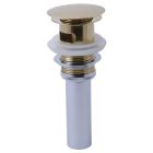 Brizo RP72414PN Push Button Pop-Up With Overflow In Polished Nickel