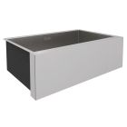 Rohl RSA3018SB Proscenio Single Bowl Apron Front Stainless Steel Kitchen Sink in Brushed