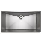 Rohl RSS3318SB Forze Single Bowl Stainless Steel Kitchen Sink in Brushed
