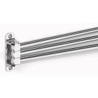 Samuel Heath N43-3-CP N43/3.CP Swivel Towel Rail in Chrome Plated