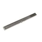 Infinity Drain SAS 6560 SS 60" S-Stainless Steel Series Complete Kit with 2 1/2" Wedge Wire Grate in Satin Stainless