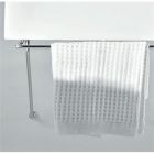 Flaminia STUB50 Acquagrande Support Bracket with Towel Holder in Polished Chrome