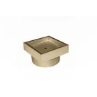 Infinity Drain T 15 A SB 5 Inch Tile Insert Frame and Frame Box- 8 TPI (for TD) In Satin Bronze