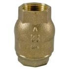 Nibco NL931XA Bronze Spring Check Valve, 1" NPT Female