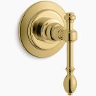 Kohler T10682-4-BN IV Georges Brass Valve trim for transfer valve with lever handle, requires valve in vibrant brushed nickel