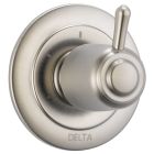 Delta T11800-SS 3-Setting 2-Port Diverter Trim Only in Stainless (Rough Sold Separately)