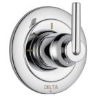 Delta T11859 Trinsic 3-Setting 2-Port Diverter Trim Only in Chrome (Rough Sold Separately)