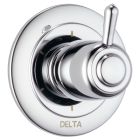 Delta T11900 6-Setting 3-Port Diverter Trim Only in Chrome (Rough Sold Separately)
