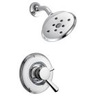 Delta T17293 Linden® 1.75 GPM Monitor® 17 Series Wall Mounted Traditional Dual Function Pressure Balanced Shower Trim Only with H2Okinetic Technology in Chrome (Rough-In Valve Sold Separately)