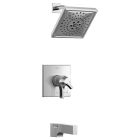 Delta T17474 Zura Monitor 17 Series H2Okinetic Tub & Shower Trim Only in Chrome (Rough Sold Separately)