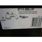 Delta T6710-BBLHP Roman Tub Set Trim Left Corner in Polished Brass Trim Only (Rough and Handles Sold Separately)