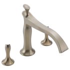 Brizo T67390-BNLHP RSVP Three Hole Roman Tub Trim - Less Handles In Brushed Nickel