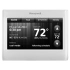 Honeywell TH9320WF5003 /U Wi-Fi 9000. 7 Day Programmable Color Touchscreen Thermostat With Wi-Fi Built-In. Up To 3H/2C Heat Pump Or Up To 2H/2C Conventional. White Color