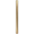 Watts 729-201, Metal Both-End Threaded Tube, 1.5" x 24", 20 Gauge, Rough Brass