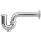 Watts 504-203, P-Trap 1"-0.5" with Cleanout, 20 Gauge in Chrome