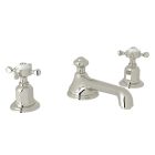 Rohl U.3706X-PN-2 Edwardian Perrin & Rowe Low Level Spout Widespread Lavatory Faucet in Polished Nickel