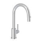 Rohl U.4043APC-2 Holborn Perrin & Rowe Pull-Down Bar/Food Prep Faucet in Polished Chrome