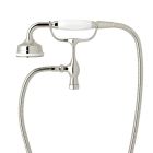 Rohl U.5380LS-PN Edwardian Perrin & Rowe Handshower/Cradle in Polished Nickel