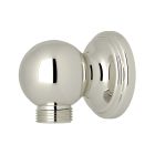 Rohl U.5546PN Edwardian Perrin & Rowe Wall Outlet For Handshower in Polished Nickel