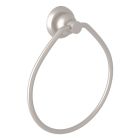 Rohl U.6434STN Holborn Perrin & Rowe Wall Mount Towel Ring in Satin Nickel