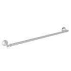 Rohl U.6641APC Georgian Era Perrin & Rowe Wall Mount 25 1/2" Single Towel Bar in Polished Chrome