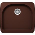 Schock VALN100T009 Valley Cristalite Undermount Single Bowl Kitchen Sink In Copper - 8.5" H X 25" W X 22" D