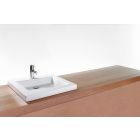 WetStyle VCMS20-MA Cube Metro Collection Above Counter / Semi Recessed Basin in White Matte