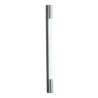 Robern ML1.530VFSACRDN 1.5 Series Vertical Lighting, 1-1/2" L X 30" H X 2-1/8" W, M Series Compatible, Dimmable, Fluorescent, Acrylic Shade, Chrome End Caps