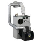Peerless 1304050 WV-DV-04-WPC-BF5-1R-007-10FT Water Package Boiler, 161 Input MBtu, 86% AFUE, Oil, With Burner and Circulator