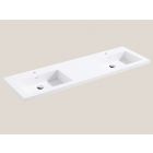 Madeli XTU1815-60-230-WH 60 Inch Solid Surface Rectangular Top/Basin With Overflow in Glossy White