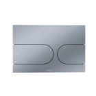 Toto YT970#SS Dual Flush Round Push Button Plate for Select DuoFit In-Wall Tank Unit in Stainless Steel