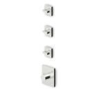 Zucchetti ZA5098.1900 AGUA 3/4 THERM MXR WITH 3 STOPS