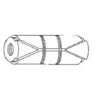 Bugler A0203 5/8" Double Expansion Shield (Ea)