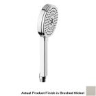 Nikles A1734QD-2.0N/US Pure 105 mm Duo Airdrop Hand Shower in Brushed Nickel
