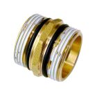 Uponor A2621010 TruFLOW Manifold Coupling Nipple, 1¼" BSP x 1¼" BSP