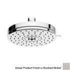 Nikles A3234QDNPT-2.5N/US Pure 140 mm Shower Head in Brushed Nickel 