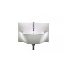 Roca A327581000 Frontalis 17.32"H X 15.74"W X 27.55"L Washbasin in White