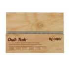 Uponor A5060761 Quik Trak 7"W x 48"L X 1/2"D Plywood fully Assembled Set Panel 
